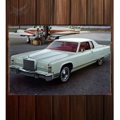 Металлическая табличка Lincoln Continental Town Coupe 385